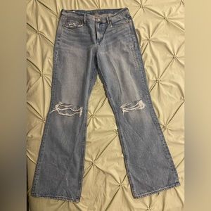 American Eagle bootcut jeans.